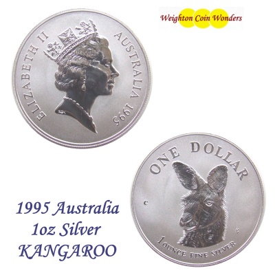 1995 Silver 1oz KANGAROO